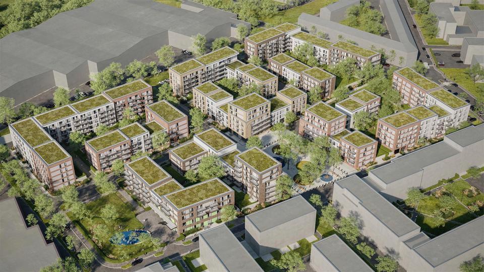 Etagenwohnung Düsseldorf Stadtbezirk 6 - 1 Zimmer, 148 m&sup2;, 2.368&euro; | Angebot:24992520