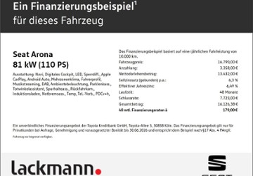 Seat Arona 33.600 km 16.790 &euro; Solingen 42719